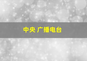 中央 广播电台